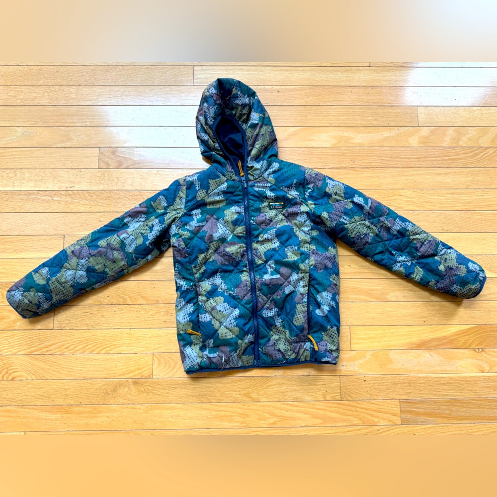 LL Bean Mountain bound reversible jacket